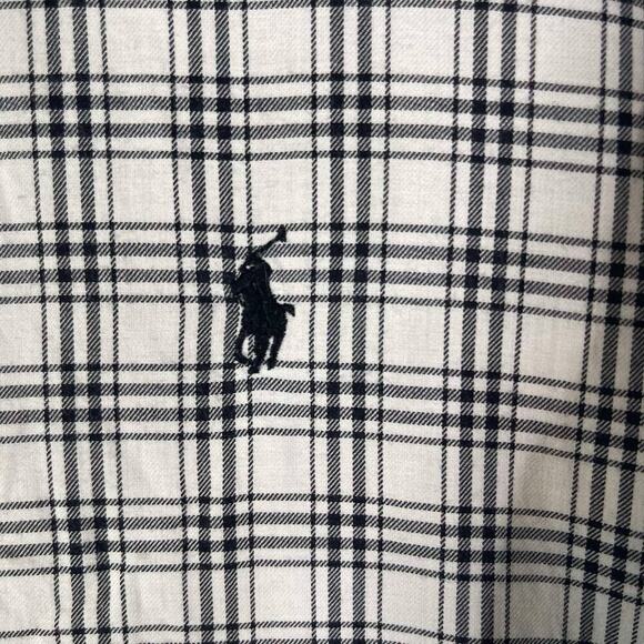 Polo Ralph Lauren Shirt Golf Mens Large L Plaid Check LS Button Down - Picture 5 of 8